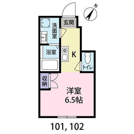 カインドネス町田旭町の物件間取画像